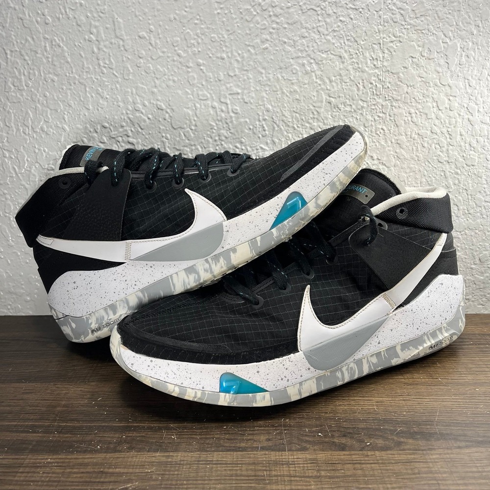 Nike KD 13 Men's Black Shoes - Men's Size 13 - Picture 3 of 10